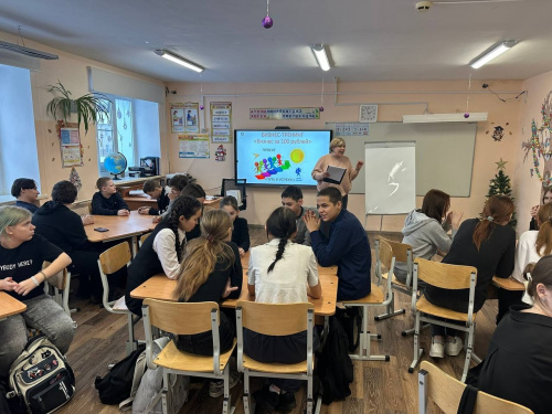 В Нижней Тавде прошла прошла бизнес-игра «Бизнес за 100 рублей» для школьников