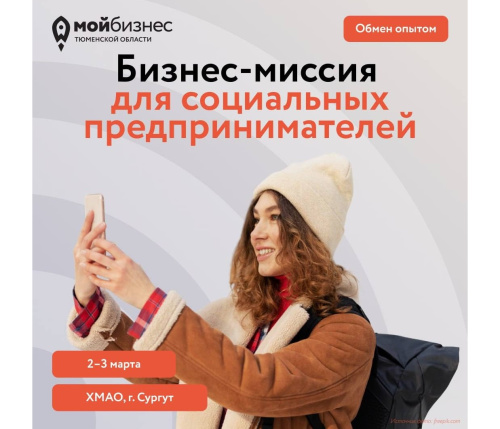 Бизнес-миссия для социальных предпринимателей